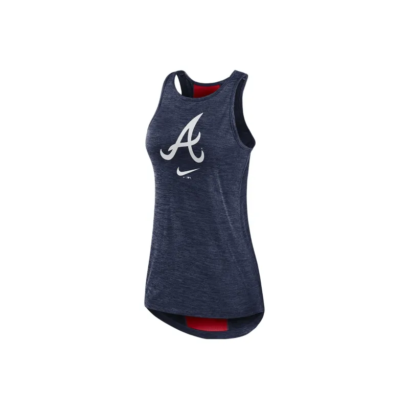 Nike Dri-Fit Tank Tops Women's Navy Blue-0