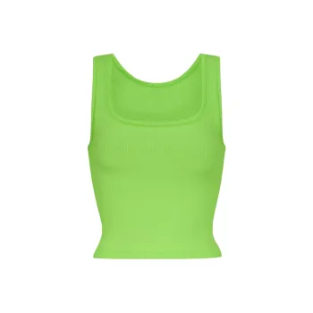 SKIMS Tank Tops Women's NEON GREEN/NEON GREEN