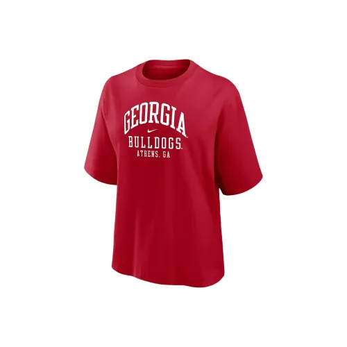 nike dubai Georgia Women's nike dubai College Boxy T Shirt