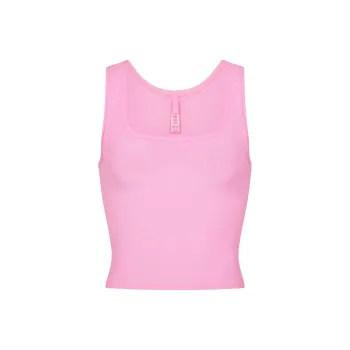 Skims Tank Tops Women's Cotton Candy Pink