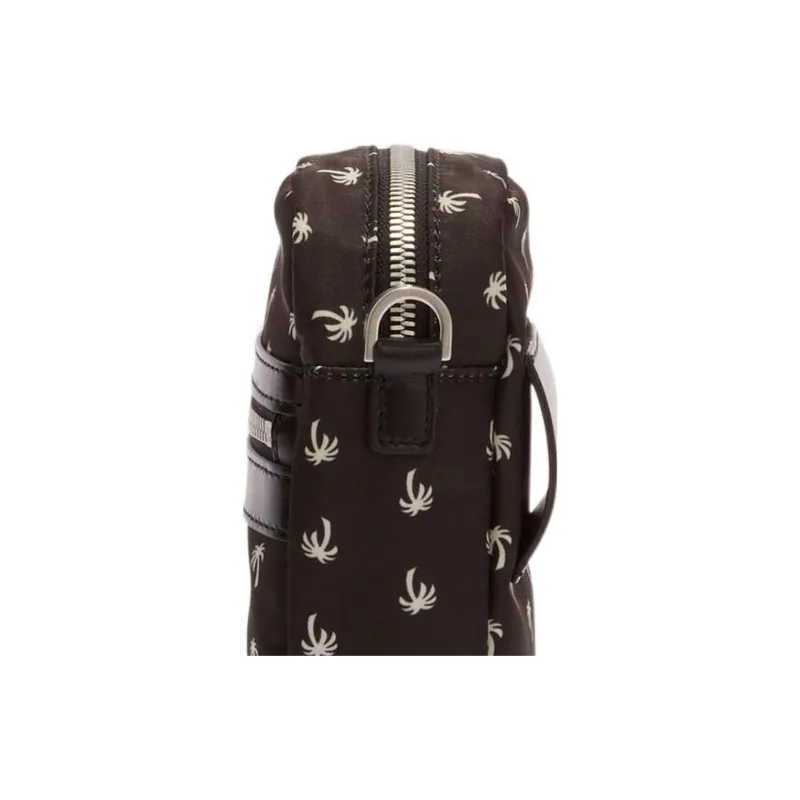 PALM ANGELS Palms Crossbody Bag Mini Black/White-4