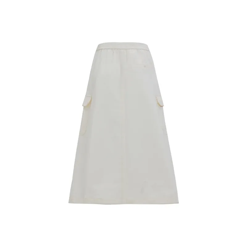 ZXZA Casual Long Skirts Women's-1