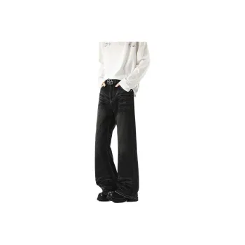 33TH Casual Pants Unisex Black