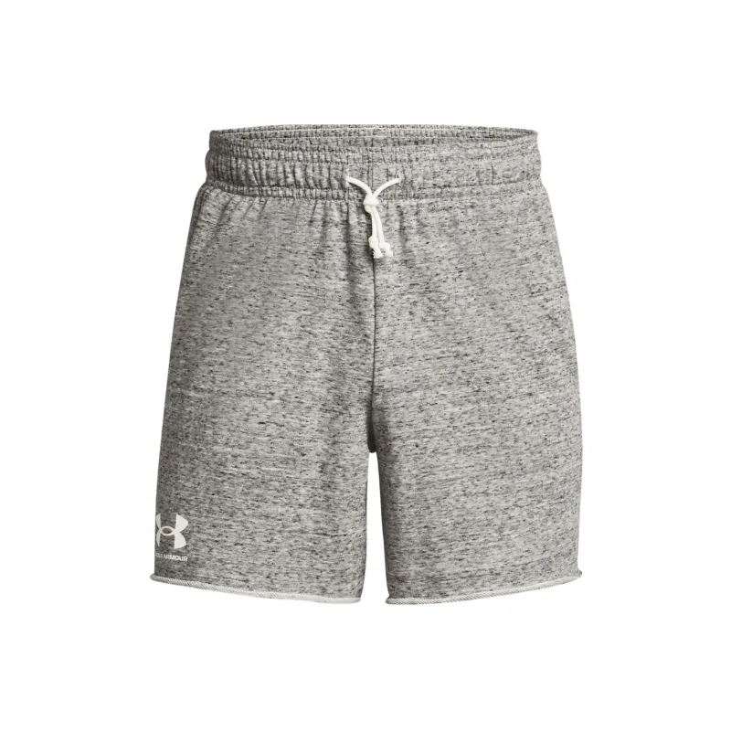 Under Armour UA Rival Terry Casual Shorts Men's Silver-0