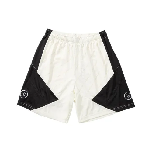 LINING Basketball Shorts Men Ecru/Black