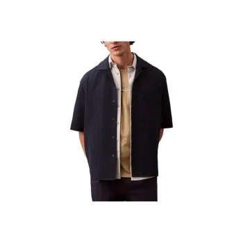 CALVIN KLEIN Shirt Men's Dark Sapphire Blue