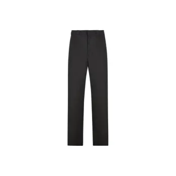 Givenchy Logo Label Straight Leg Pants