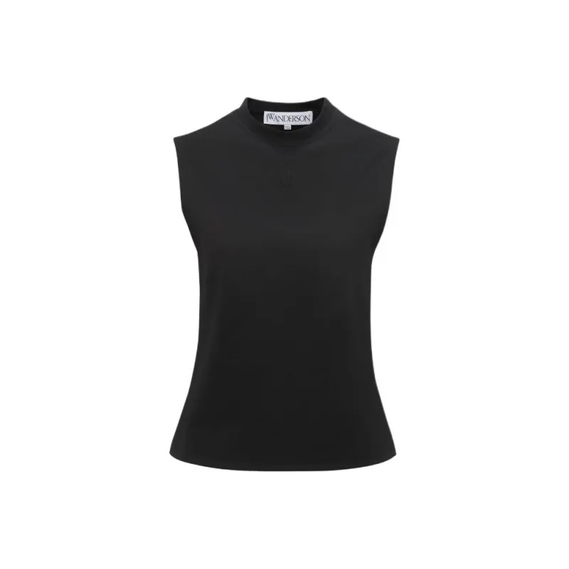 JW Anderson Anchor Embroidered Tank Top-0