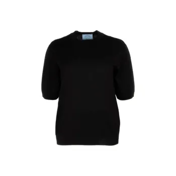 PRADA Crop Tops Women's Black
