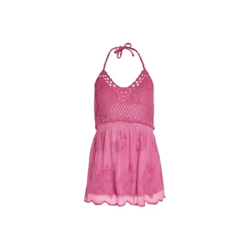 GUESS Tank Tops Women's Pink
