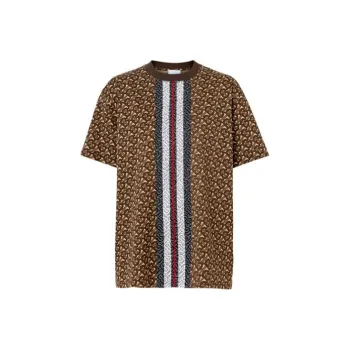 Burberry T Shirt Women's Saddle Brown
