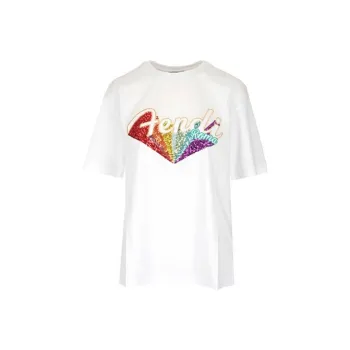 FENDI T Shirts Women's White