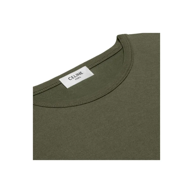 CELINE T Shirts Women's Green-6