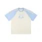 Apricot & Light Blue