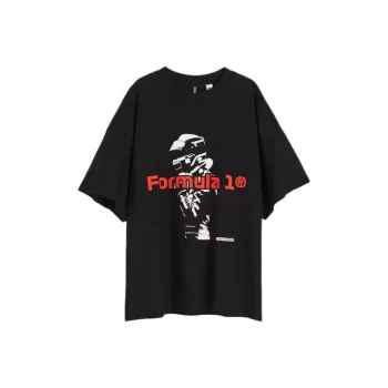 H&M T-Shirt Women's Black/MotoGP
