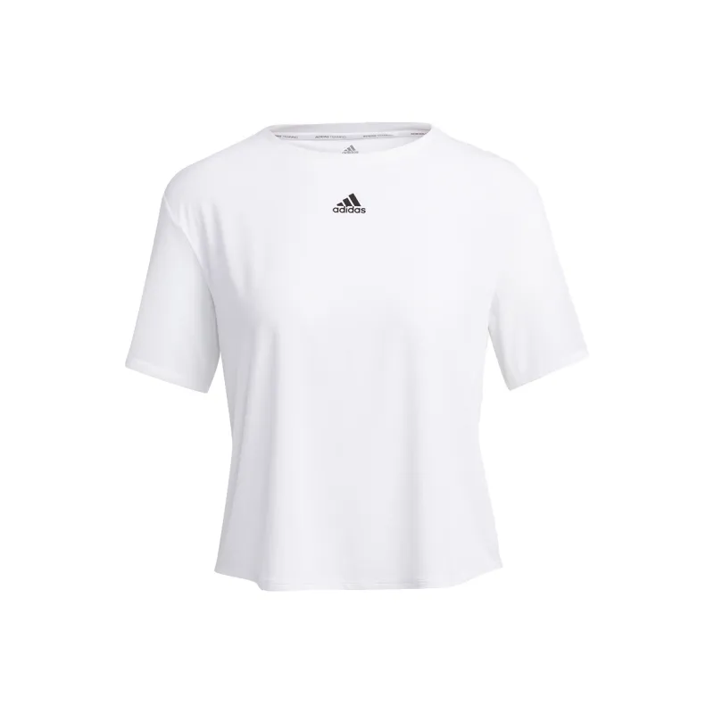 Adidas Crop Tops Women's White-0