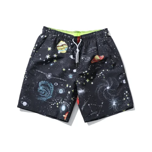 GAILANG Beach Shorts Men's Interstellar Black