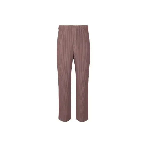 ISSEY MIYAKE Monthly Color January Casual Pants Men's Rose Brown