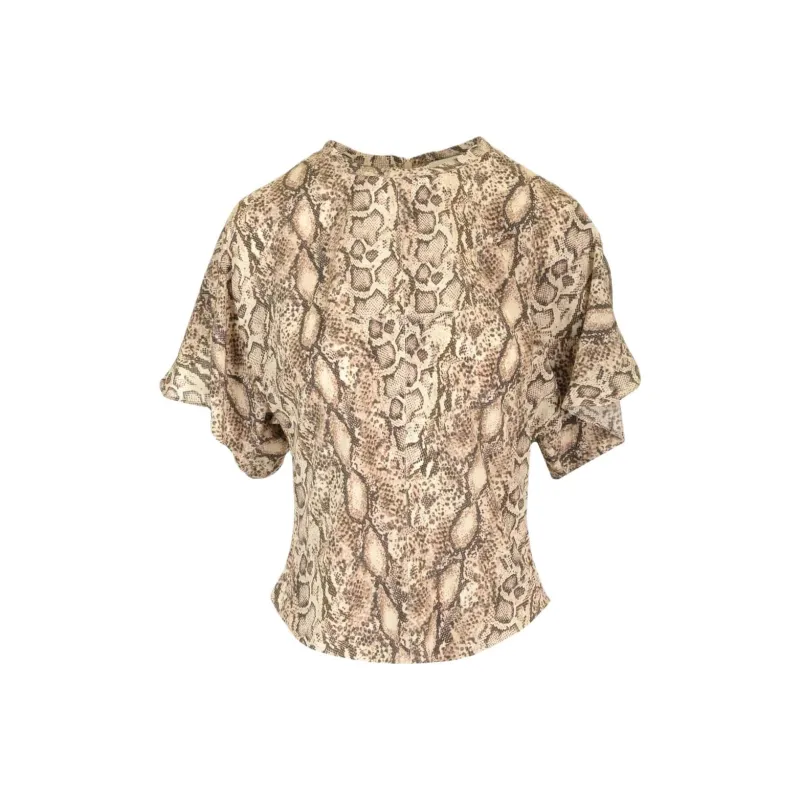 ISABEL MARANT ETOILE Karlita Pattern Printed Top-1