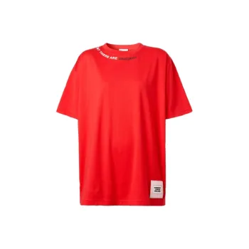 Burberry T Shirts Women's Red