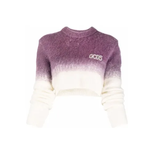 GCDS FW21 Slim Fit Sweater Women's Purple