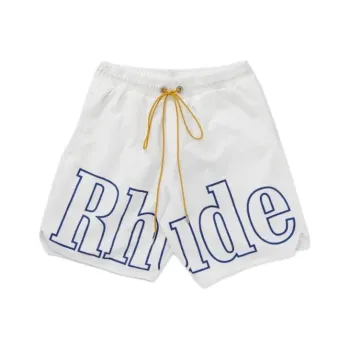 RHUDE Logo print Track Shorts