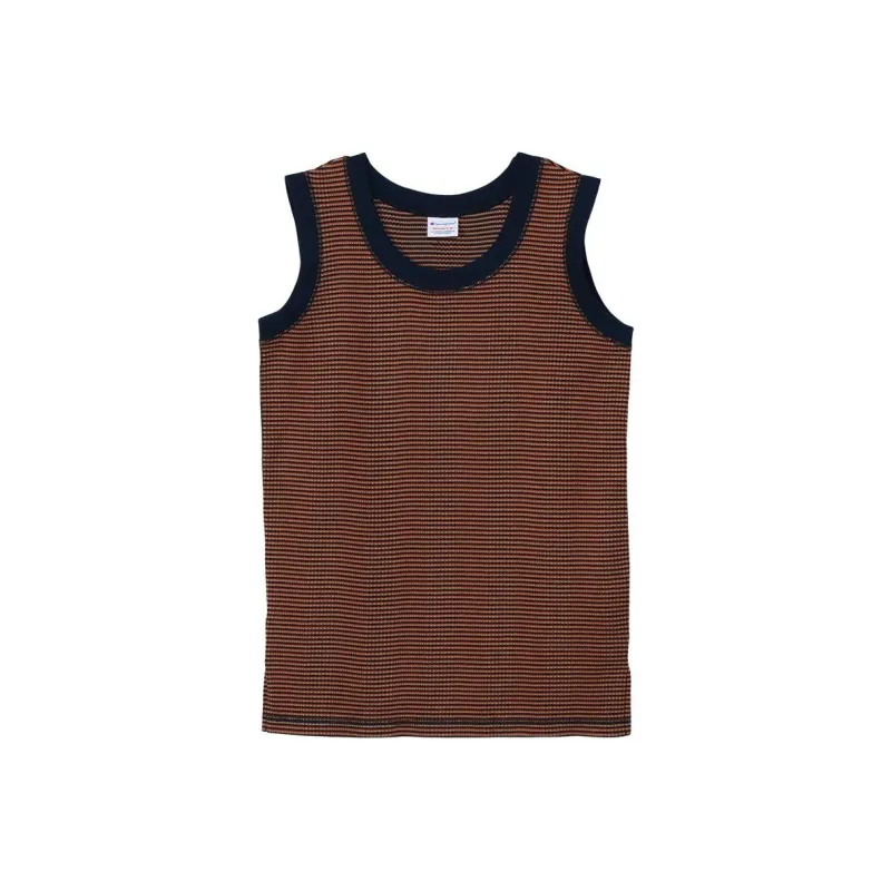 Champion SS24 Tank Top Women's Marine Blue/Brown-0