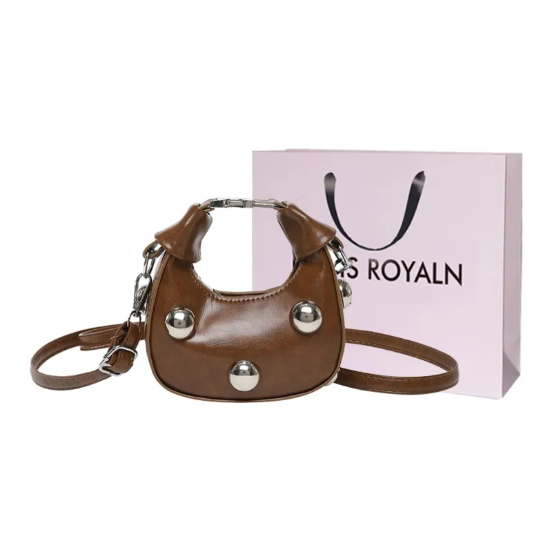 LOUIS ROYALN PU Handbag, Shoulder Bag Regular Unisex Black/Red/Pink/Coffee-7