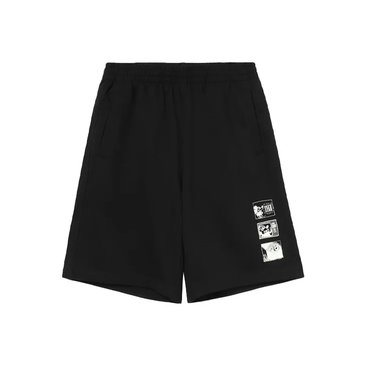 LiNing x Disney Sports Shorts Men's Black-0