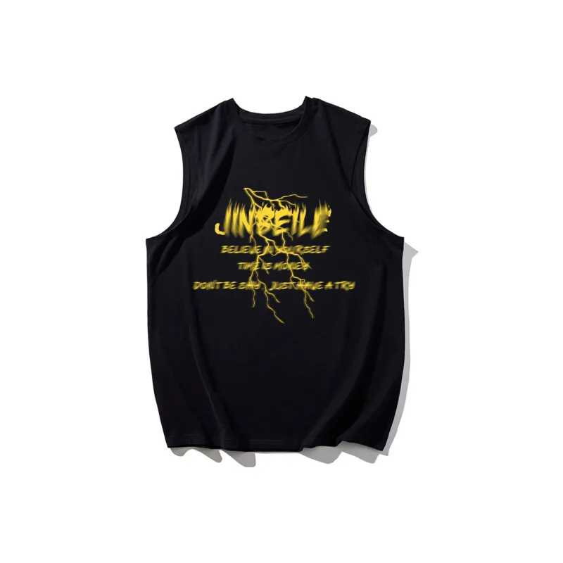 JINBEILE Tank Tops Unisex-5