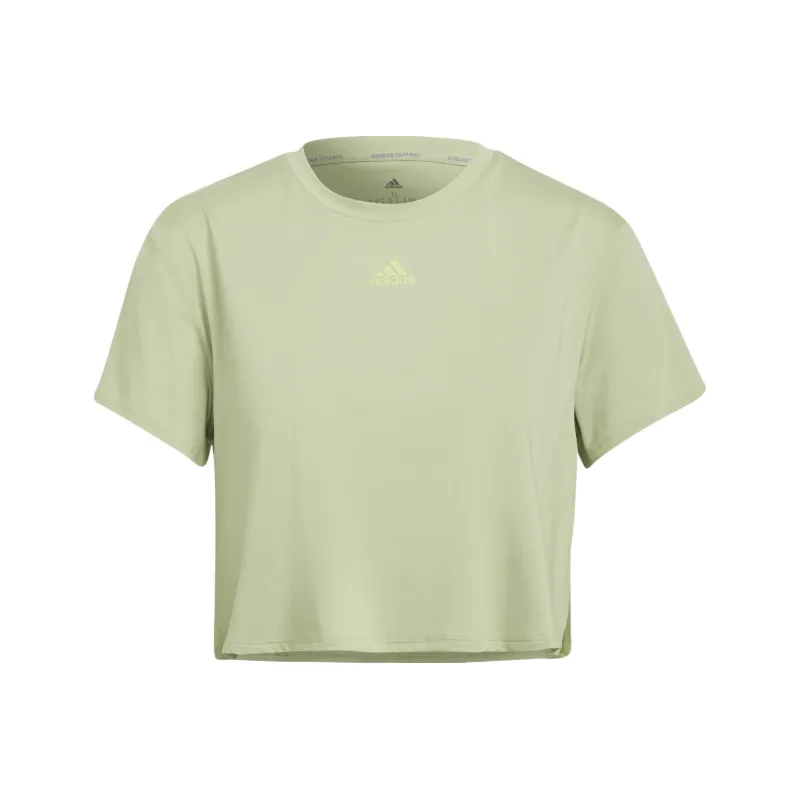 Adidas T-Shirt Women's Lime Green-0