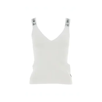MOSCHINO Tank Tops Women's White