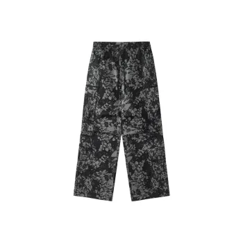 FILA FUSION Casual Pants Men's Dense Smoke Gray CC