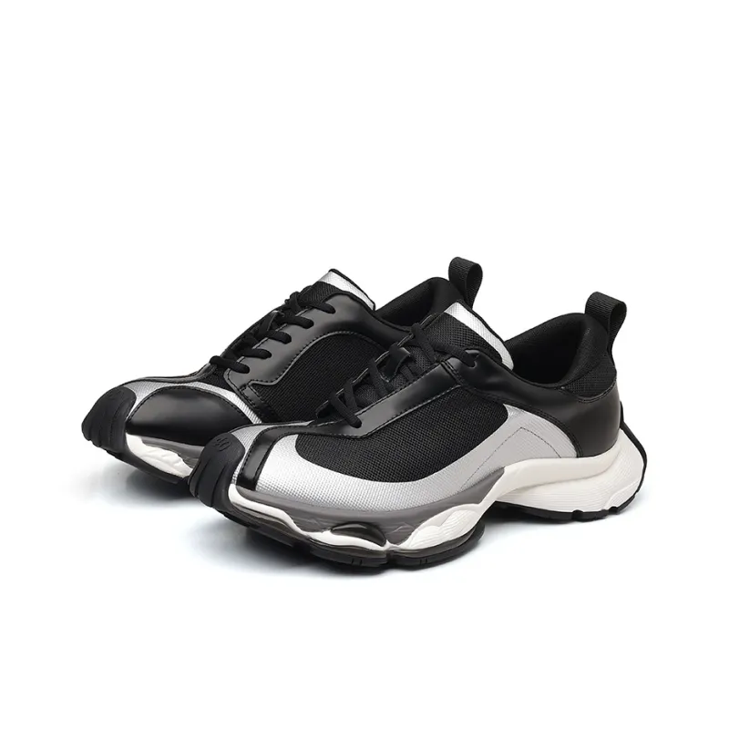 Romon Breathable Low Top Chunky Sneakers Men's-6