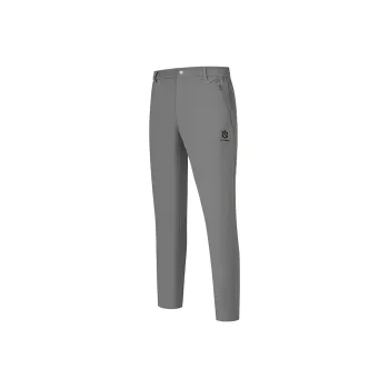 QIAODAN Mountain God Series Casual Pants Men Walking Gray
