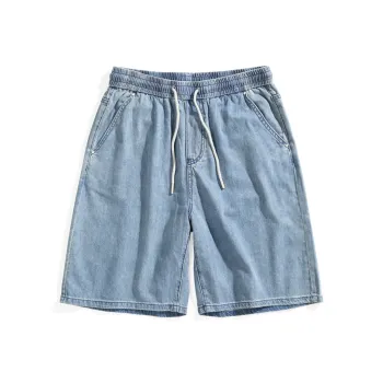 JUCY JUDY Denim Shorts Unisex Blue