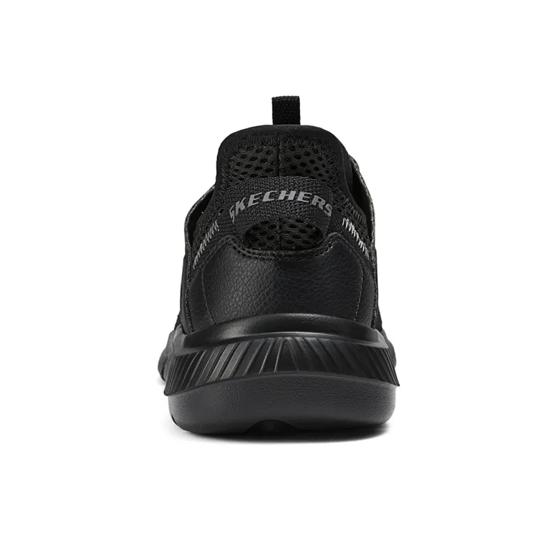 Skechers Slip Resistant Low Cut Running Shoes 'Black'-4