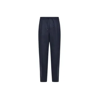 Brunello Cucinelli Drawstring Elastic Waist Pants