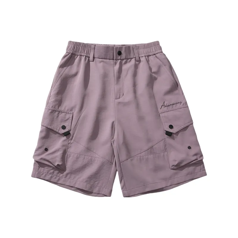 Yiwen Cargo Shorts Unisex-14