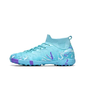 Binary Soccer Shoes Unisex High Top Brown