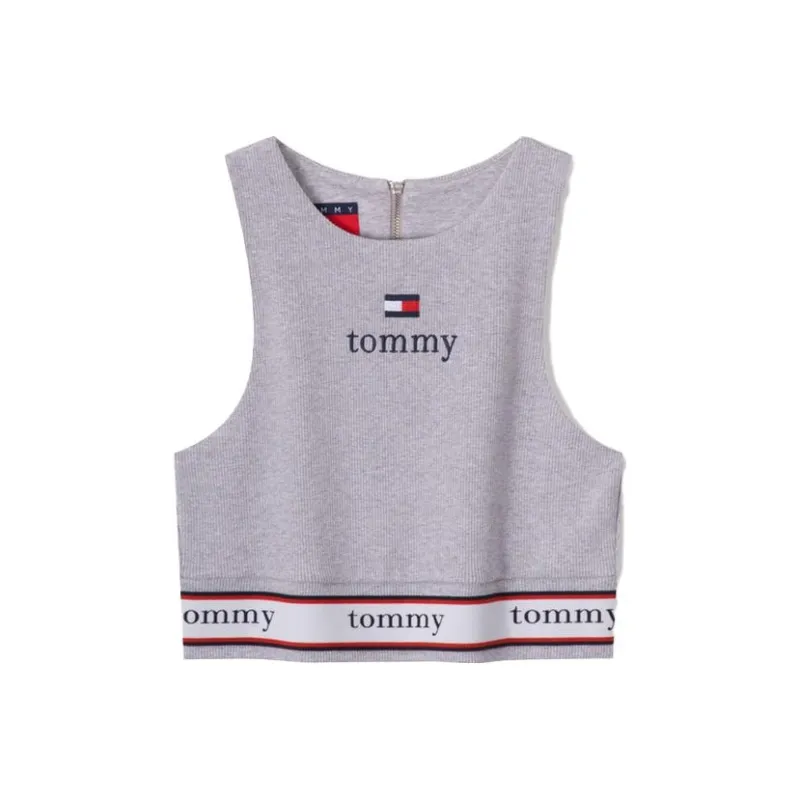 Tommy Hilfiger Tank Tops Women's Gray PJ0-0