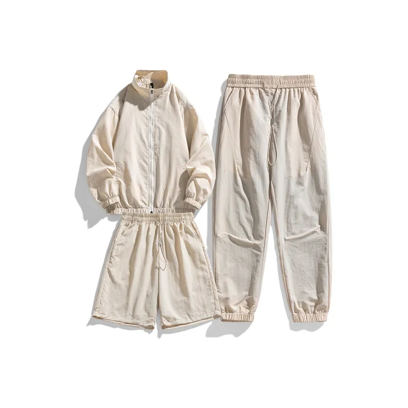 GOOSELIAR Coat, Shorts, Pants Three Piece Set Unisex-28