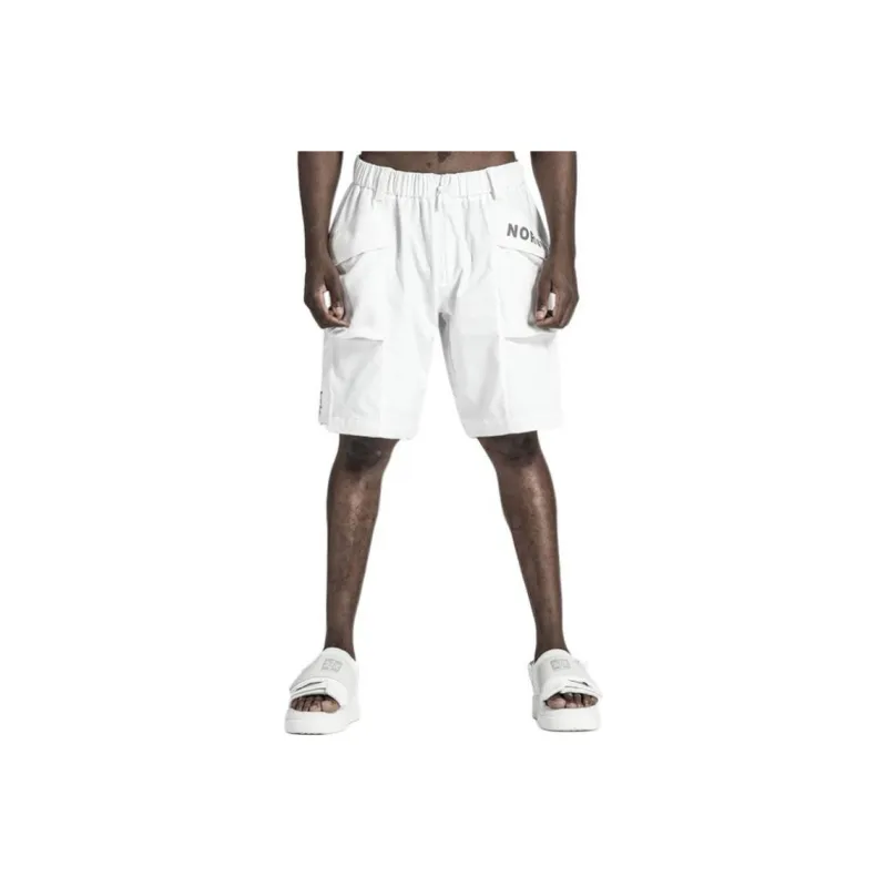 NORVINCY Straight Fit Loose Fit Solid Color Fitness Sports Shorts Unisex-10