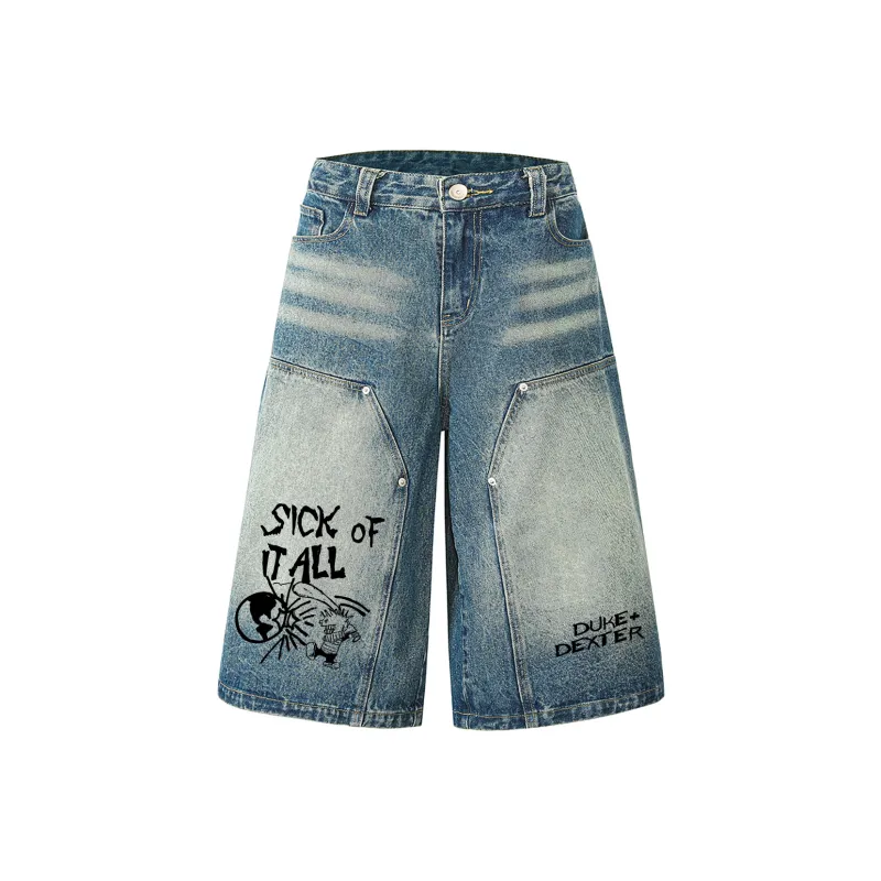 DUKE+DEXTER Denim Shorts Unisex-2