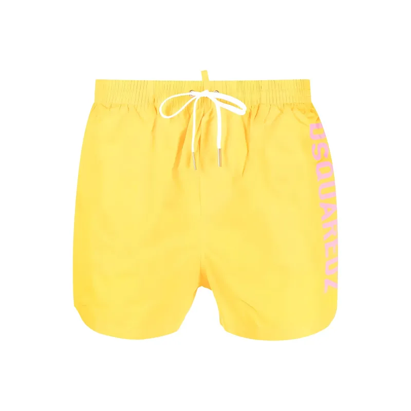 DSQUARED 2 Logo print Detail Swim Shorts-0