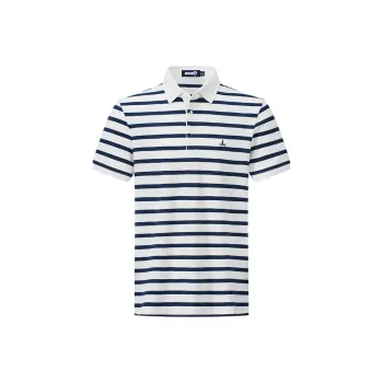 NAVIGARE Polo Shirt Men's Tech White Blue