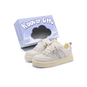 KAAVER OTTO Slip Resistant Cushioning Abrasion Resistant Low Top Skateboard Shoes Women's