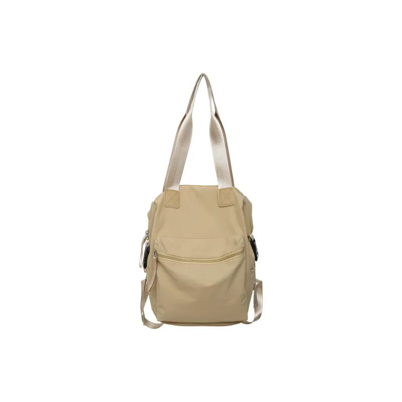 GEERDUN Nylon Backpack Shoulder Bag Regular Unisex Black/Purple/Khaki/Green-2