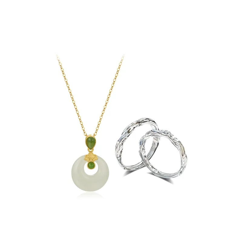 Inkopper Chalcedony Necklaces Women's-0