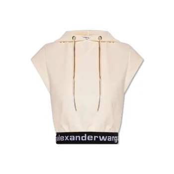 Alexander Wang Crop Tops Women's White